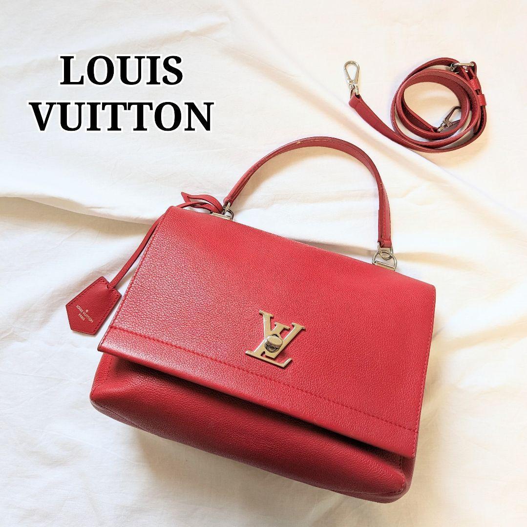 ルイヴィトン ポルトフォイユ ロックミー ハンド 2way 赤 レッドLOUIS VUITTON