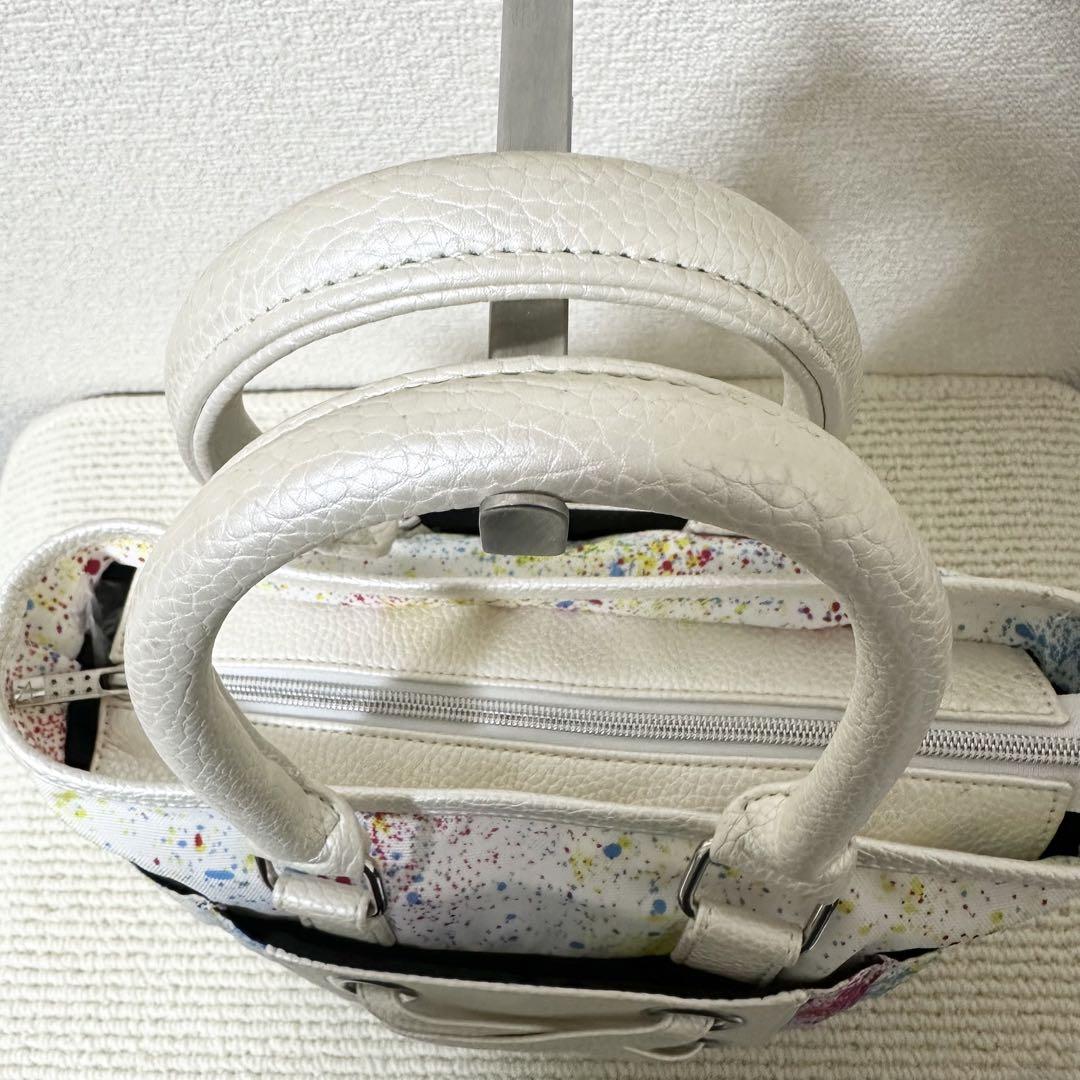 ラッセルノ RUSSELUNO  カートバッグ　バッグ　アイボリー　ゴルフ