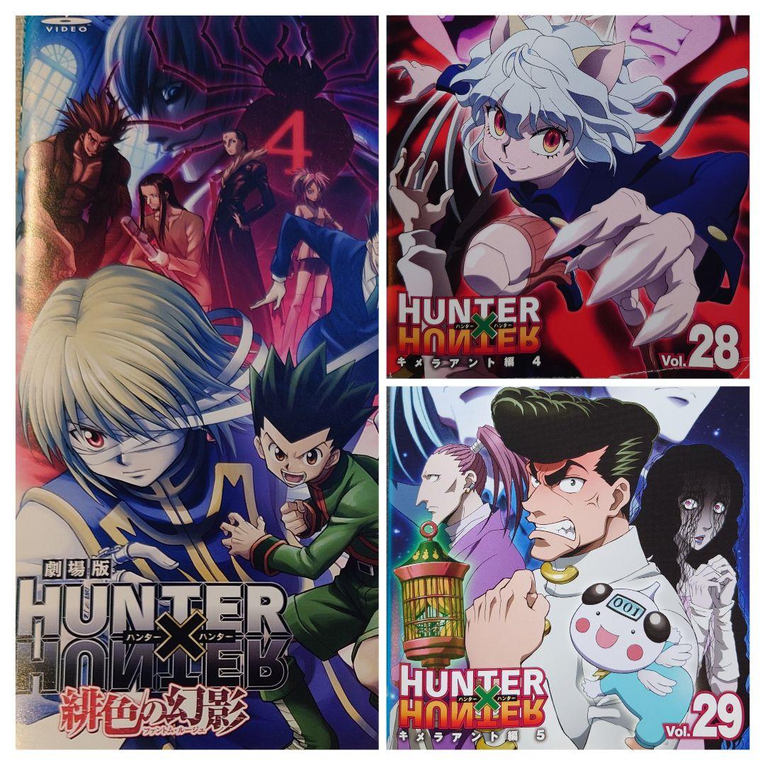 HUNTER×HUNTER DVD 1〜29巻セット＋緋色の幻影