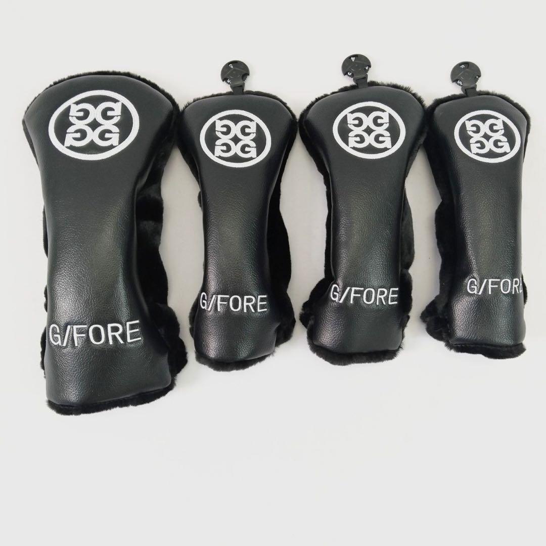 ジーフォア ゴルフ ヘッドカバー 4点セット レザー 新品未使用