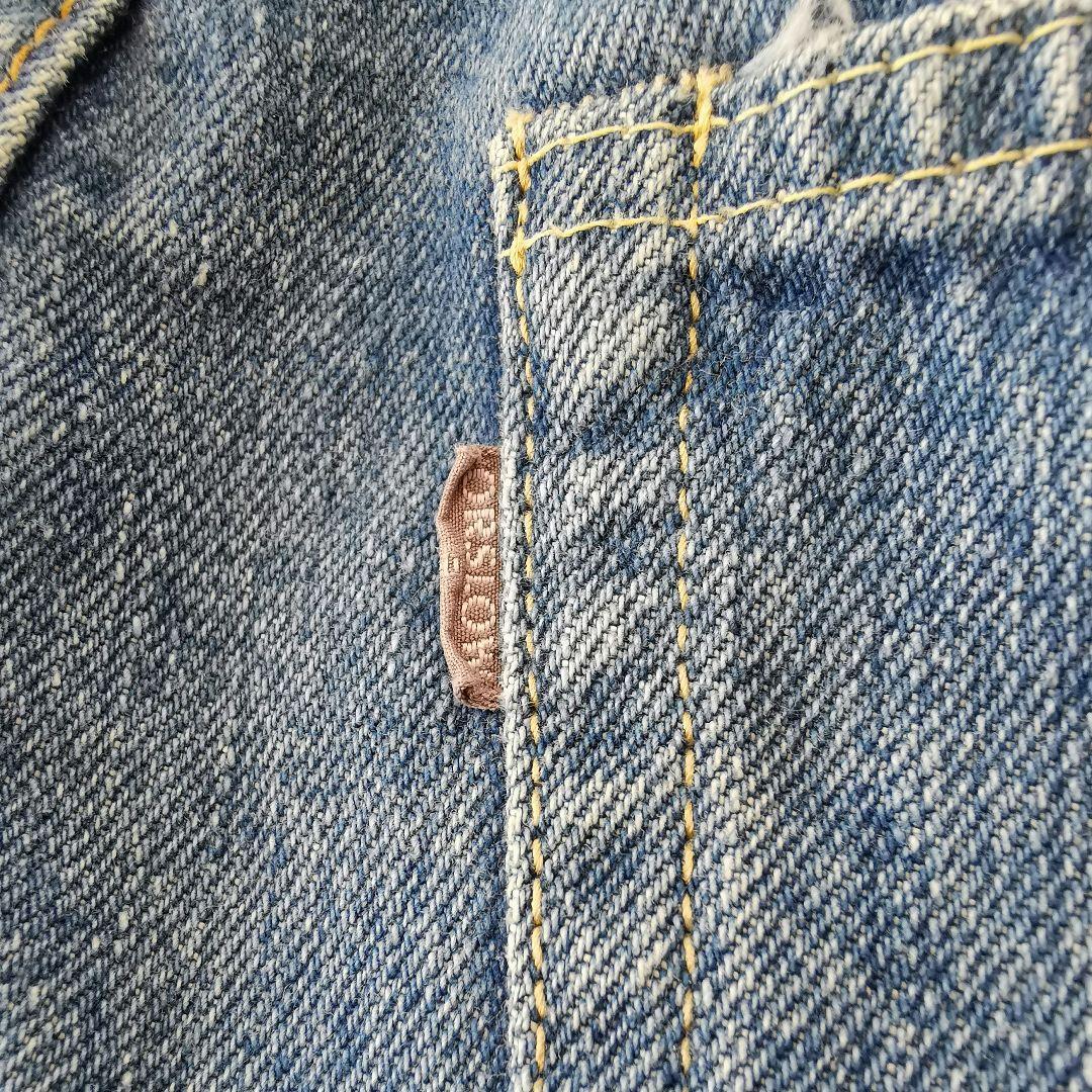 orslow×BEAMS 別注デニム パッチワーク ダメージ加工 ビンテージ S