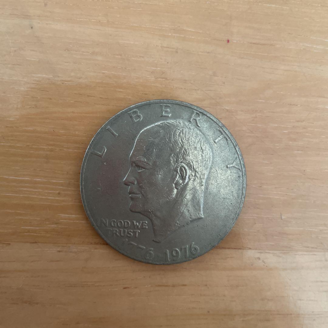 アメリカ合衆国 建国200周年記念硬貨1ドル硬貨 アイゼンハワー