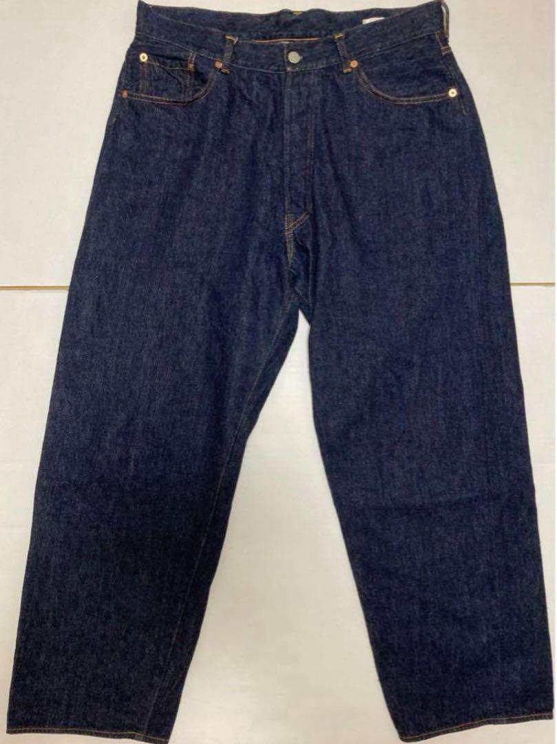 【名品】COMOLI コモリ デニム 23SS 5Pパンツ size2 【赤耳】