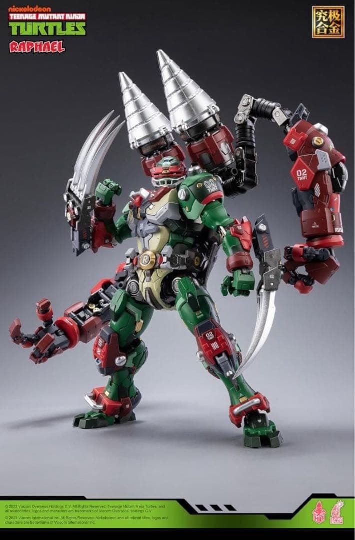 HEATBOYS HB0013 『TMNT』 ラファエロ - 赤 可動フィギュア HEATBOYS HB0013 『TMNT』 ラファエロ - 赤 可動フィギュア