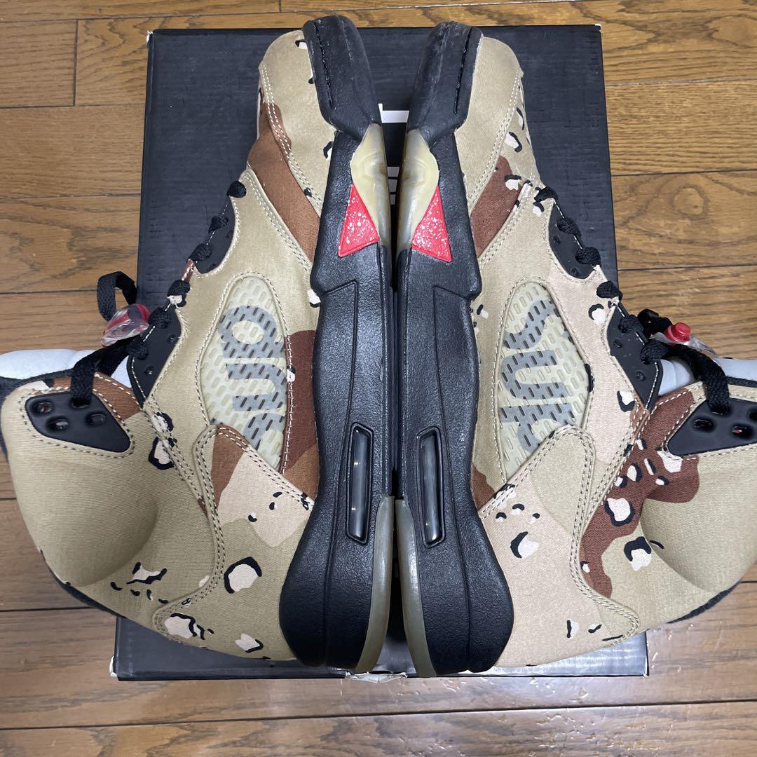 靴 NIKE AIR JORDAN 5 SUPREME 824371 201