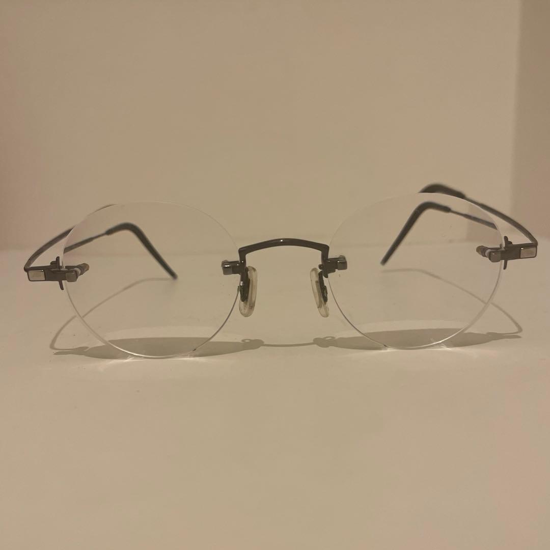 E5 EYEVAN L1 GB/GBリムレス　メガネ