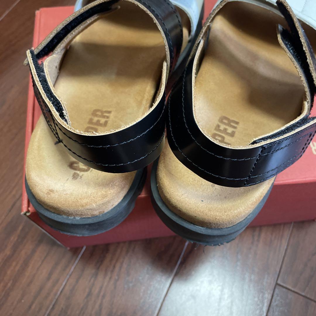 Camper Brutus 40mm レザーサンダル マルチカラー