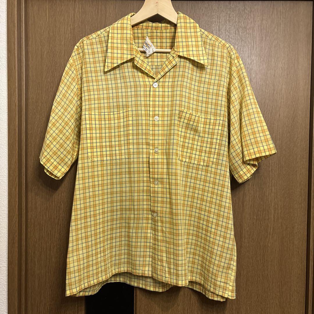 【70s】Vintage CORTLAND 開襟シャツ L