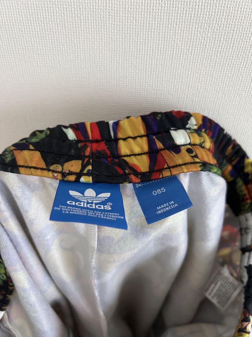 adidas アディダス ファームコラボ オウム 鳥 総柄 上下セット