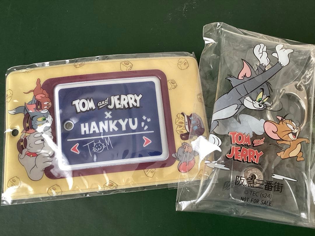トムとジェリー 阪急電車 カードケース & クリアケース