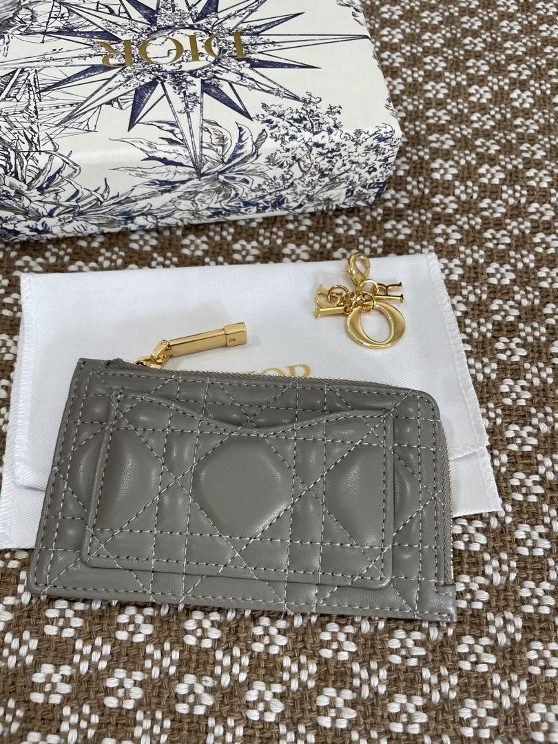 DIOR ディオール グレー コインケース カード入れ 財布 画像2