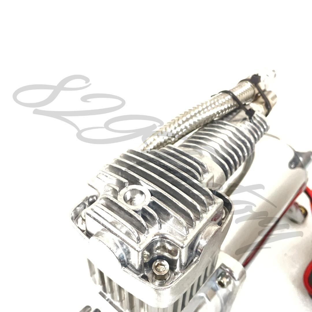 【2025福袋】 コンプレッサー AC6470S クロームメッキ 超高出力タイプ 1/4 パーツ