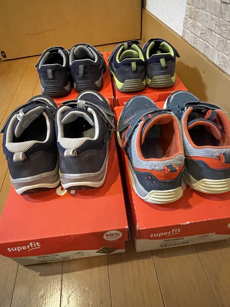 superfit スニーカー 4足セットEU34、35