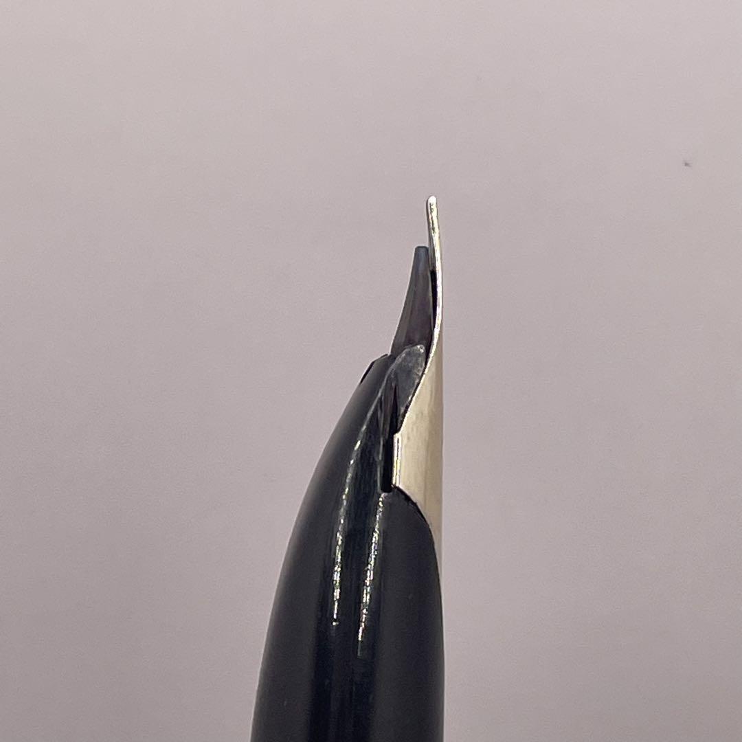 PE616□PILOT カスタム 万年筆 18K F ストライプ 蝕刻