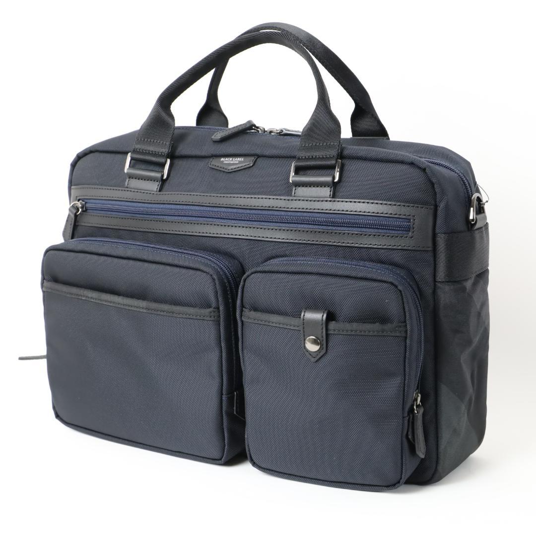 219 新品 訳有 ブラックレーベル・クレストブリッジ 2WAY ビジネスバッグ