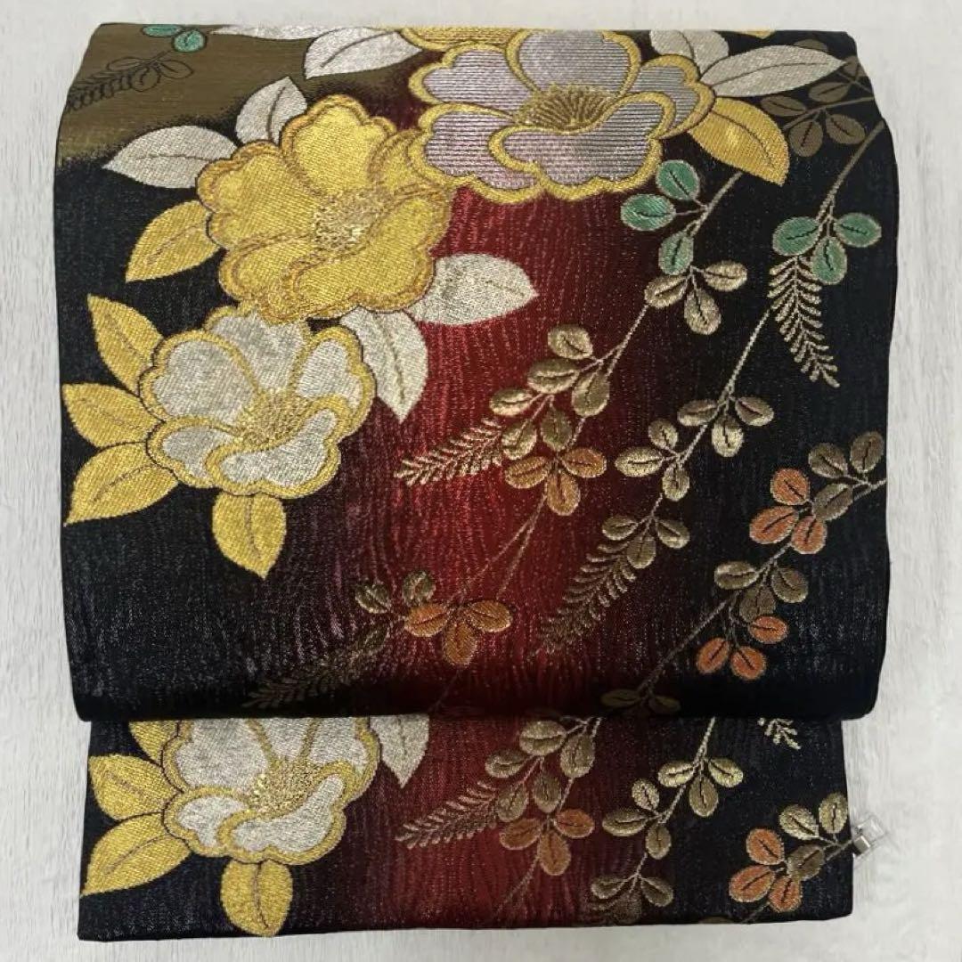 [金色]　　袋帯　蜻蛉柄　美品 6770❫ ▧ 振袖用 袋帯 ▧ 正絹