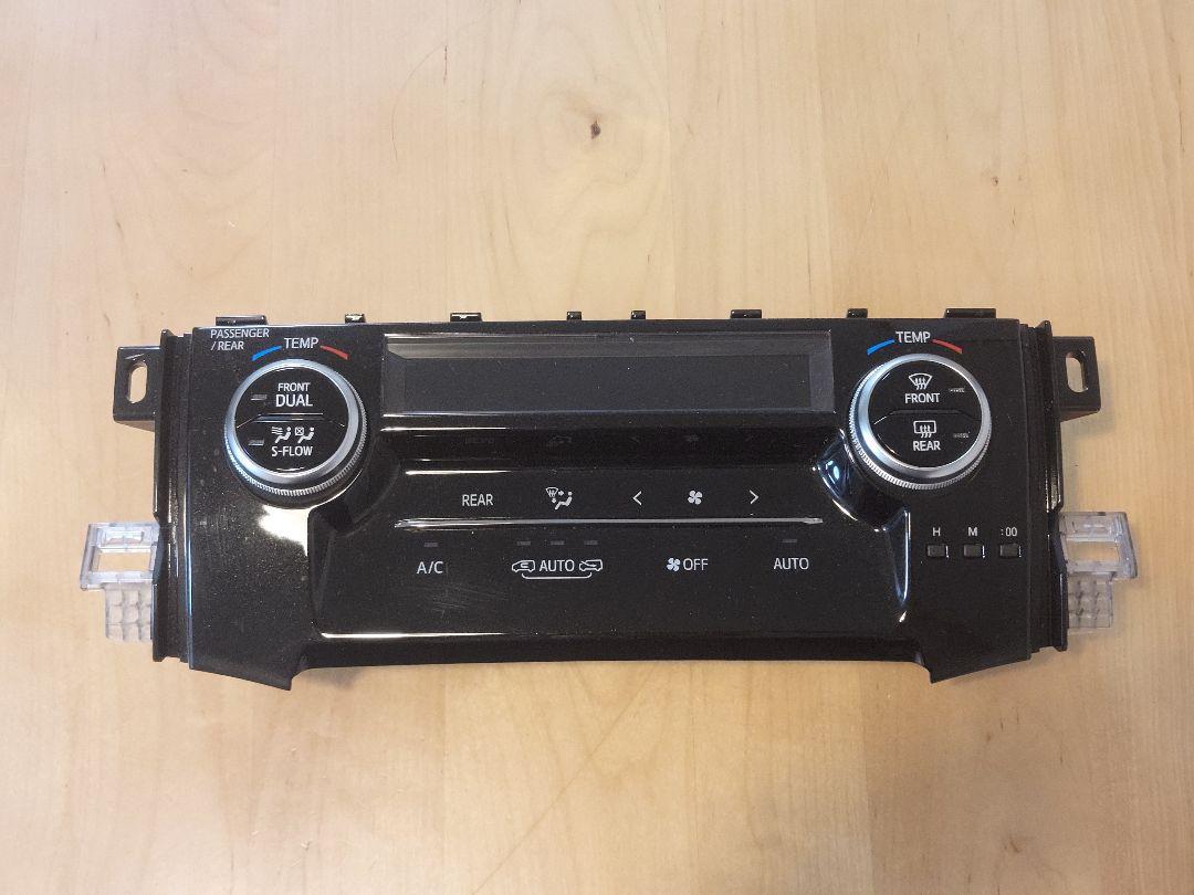 ★AYH30W アルファード エアコンスイッチ [AGH30W ヴェルファイア アルファード ヴェルファイア エアコンコントロールパネル