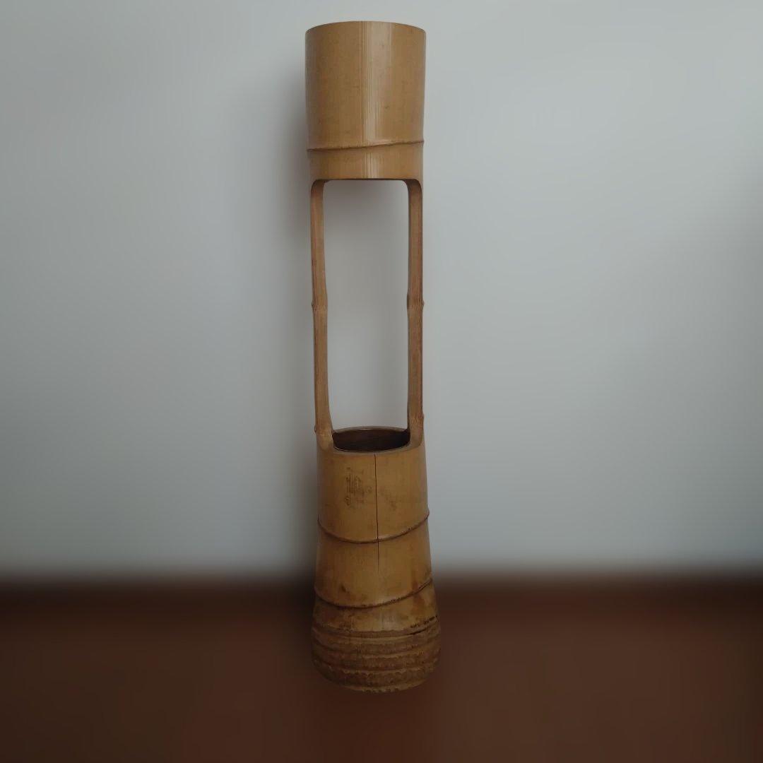 嵯峨御流 根付 竹筒 - メルカリ