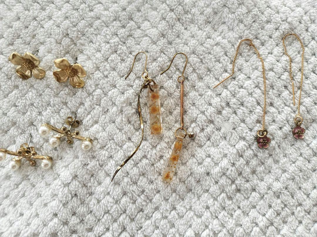 【在庫処分セールセット】 ハンドメイド ピアス ハンドメイドピアス3227