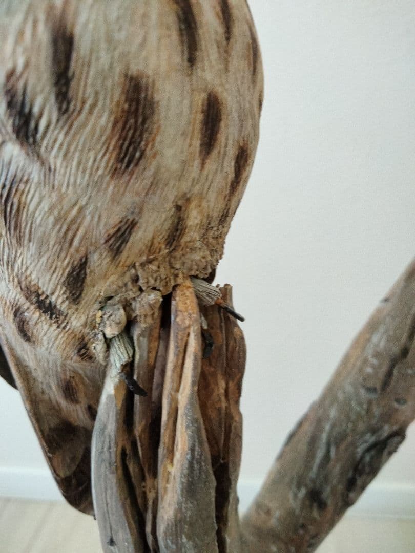 フクロウのバードカービング NEXPOTALLINN_EU