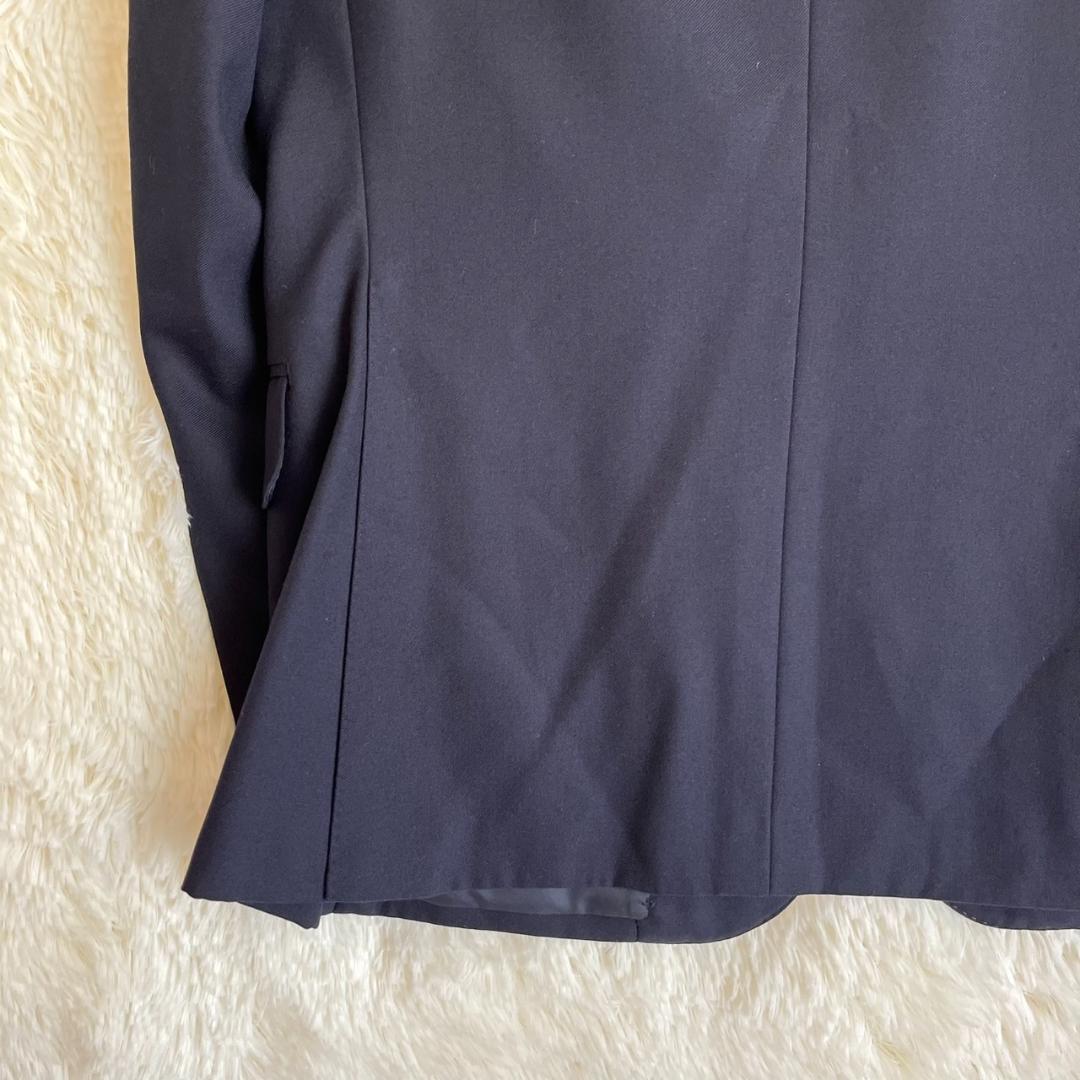 BURBERRY テーラードジャケット 金ボタン シャドーホース 濃紺 AB4