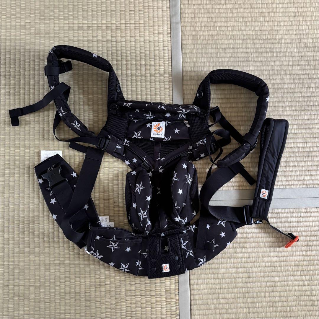 エルゴ オムニ360 クールエア(ブラックスター) 抱っこ紐 - メルカリ