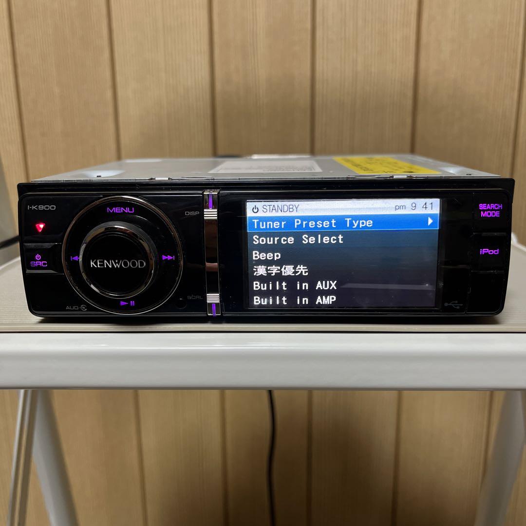 KENWOOD ヘッドユニットI-K900 中古品 1DINリアカメラ接続可