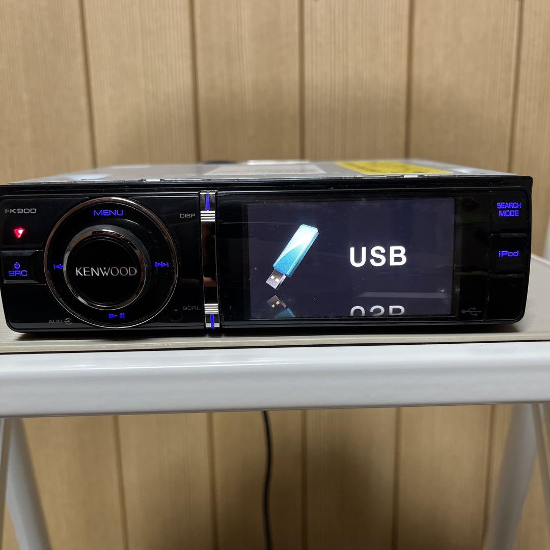 KENWOOD ヘッドユニットI-K900 中古品 1DINリアカメラ接続可