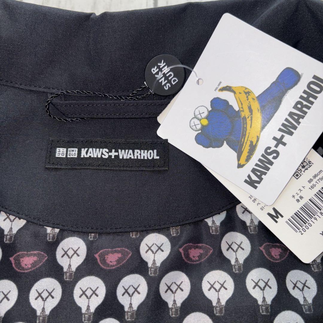 新品未使用　UNIQLO✖︎KAWS➕WARHOL コーチジャケット　M