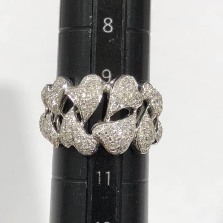 K18WG ダイヤモンド リング 1.65ct K18WG ダイヤモンド リング 1.65ct