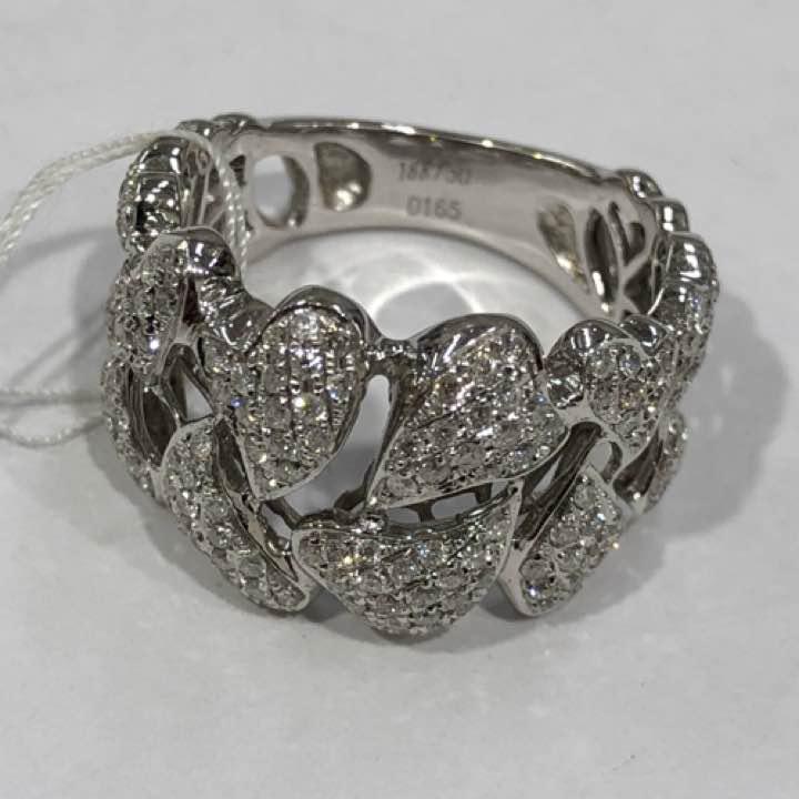 K18WG ダイヤモンド リング 1.65ct K18WG ダイヤモンド リング 1.65ct