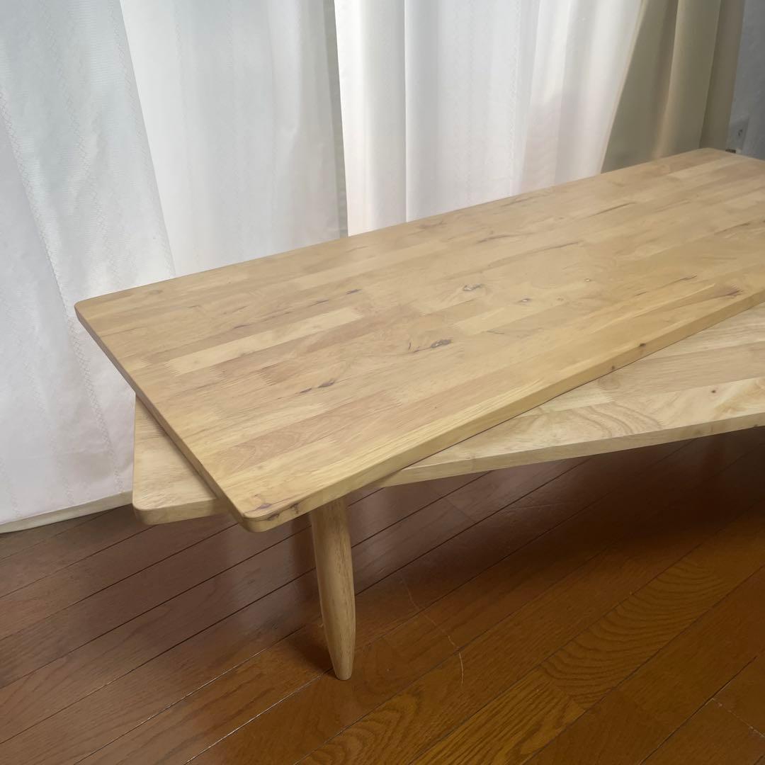 Natural Signature ツイン ローテーブル 天然木 回転 Natural Signature ツイン ローテーブル 天然木 回転