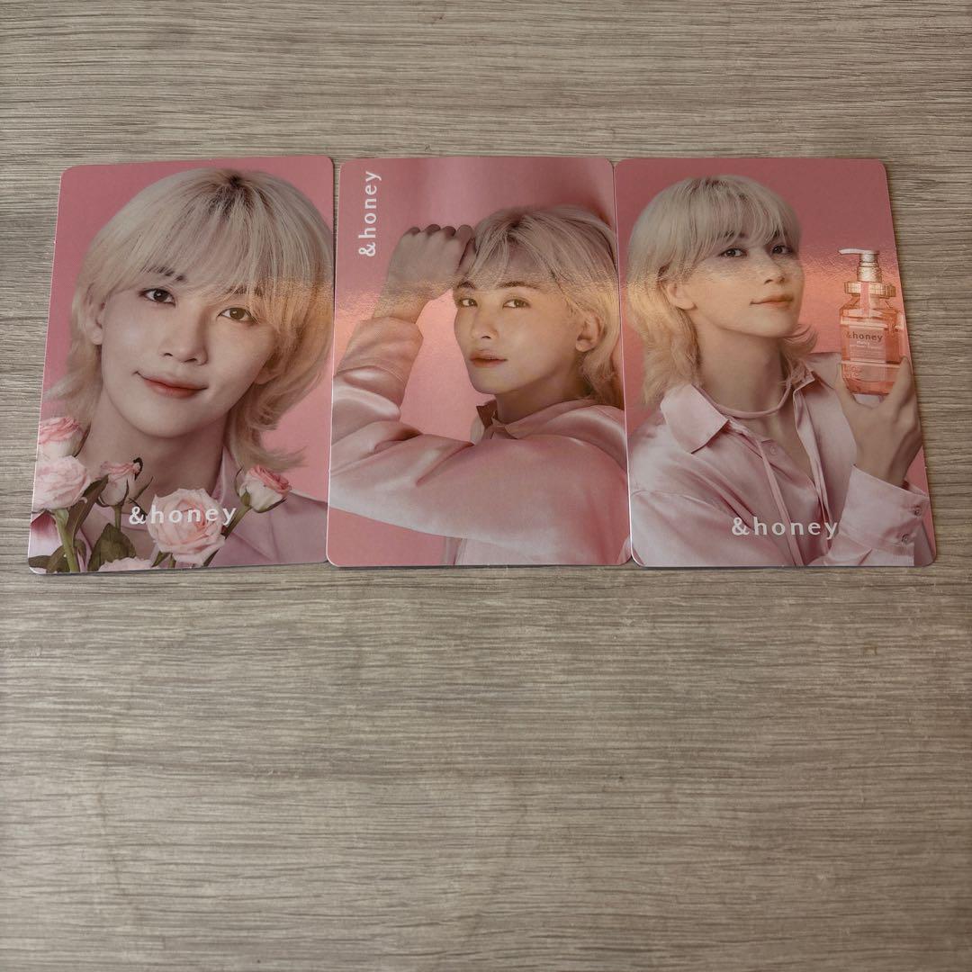 美品】&honey ジョンハン JEONGHANコラボ3枚セット トレカ