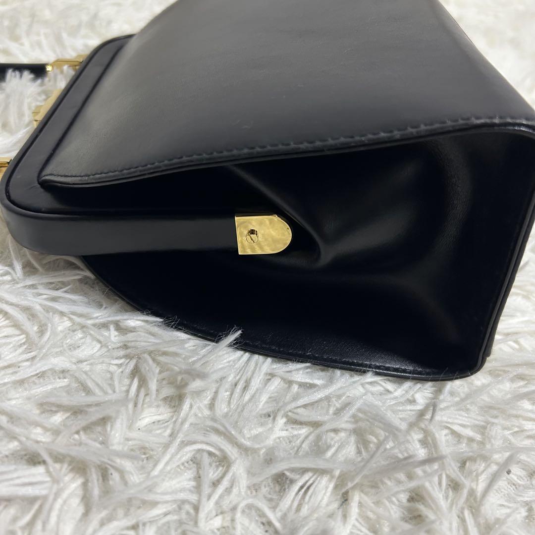 美品✨希少 バリー レトロ ヴィンテージ 金具 レザー 2way ハンドバッグ