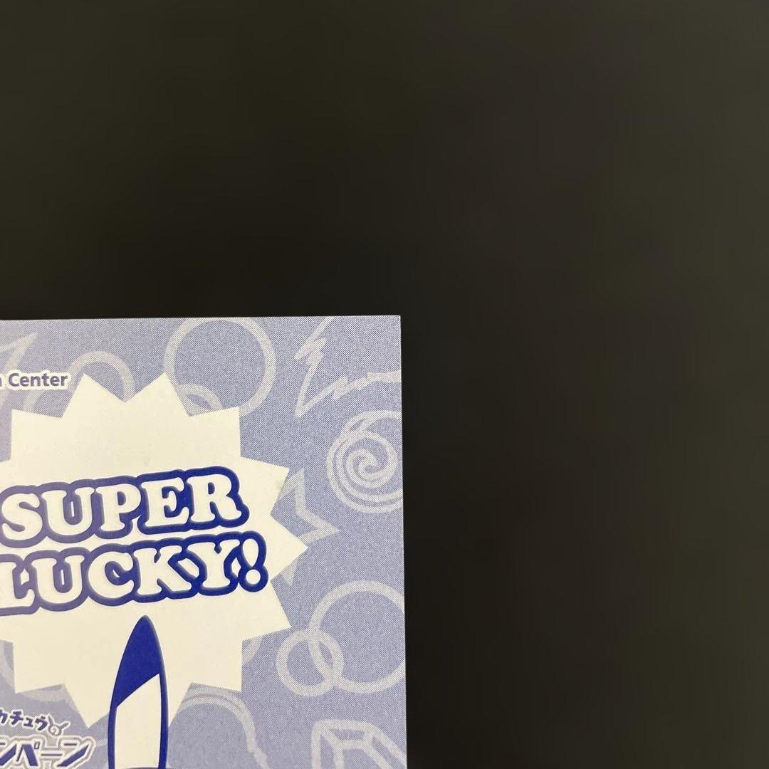 ポンチョを着たピカチュウ 名刺カード