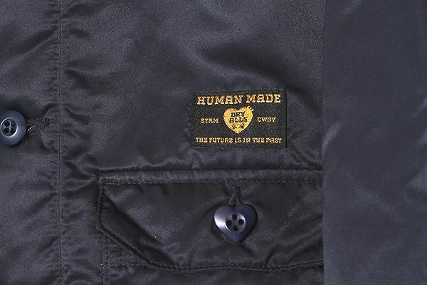 24SS HUMAN MADEヒューマンメイド PADDED CPO SHIRT