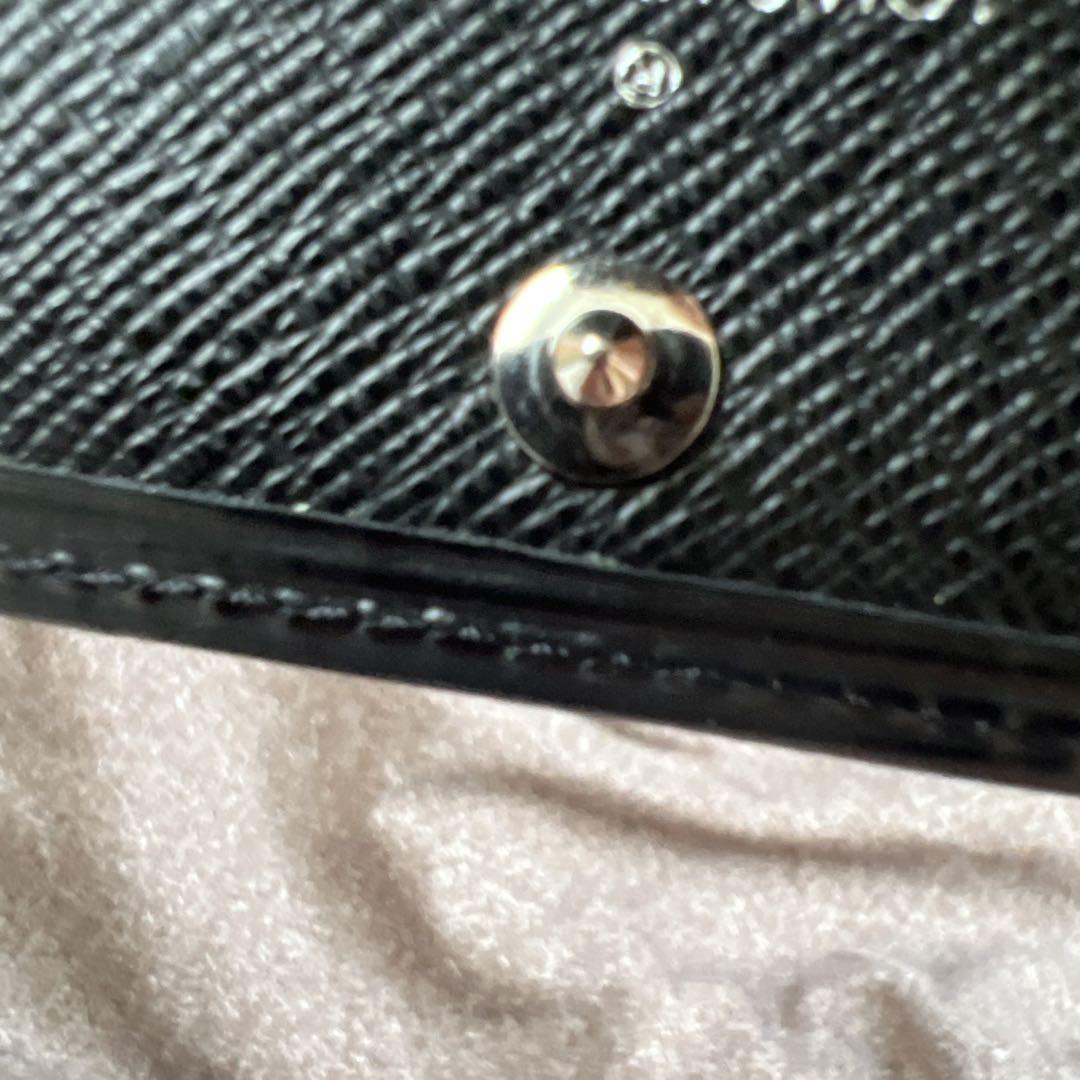 Louis Vuitton ブラック エピレザー キーケース
