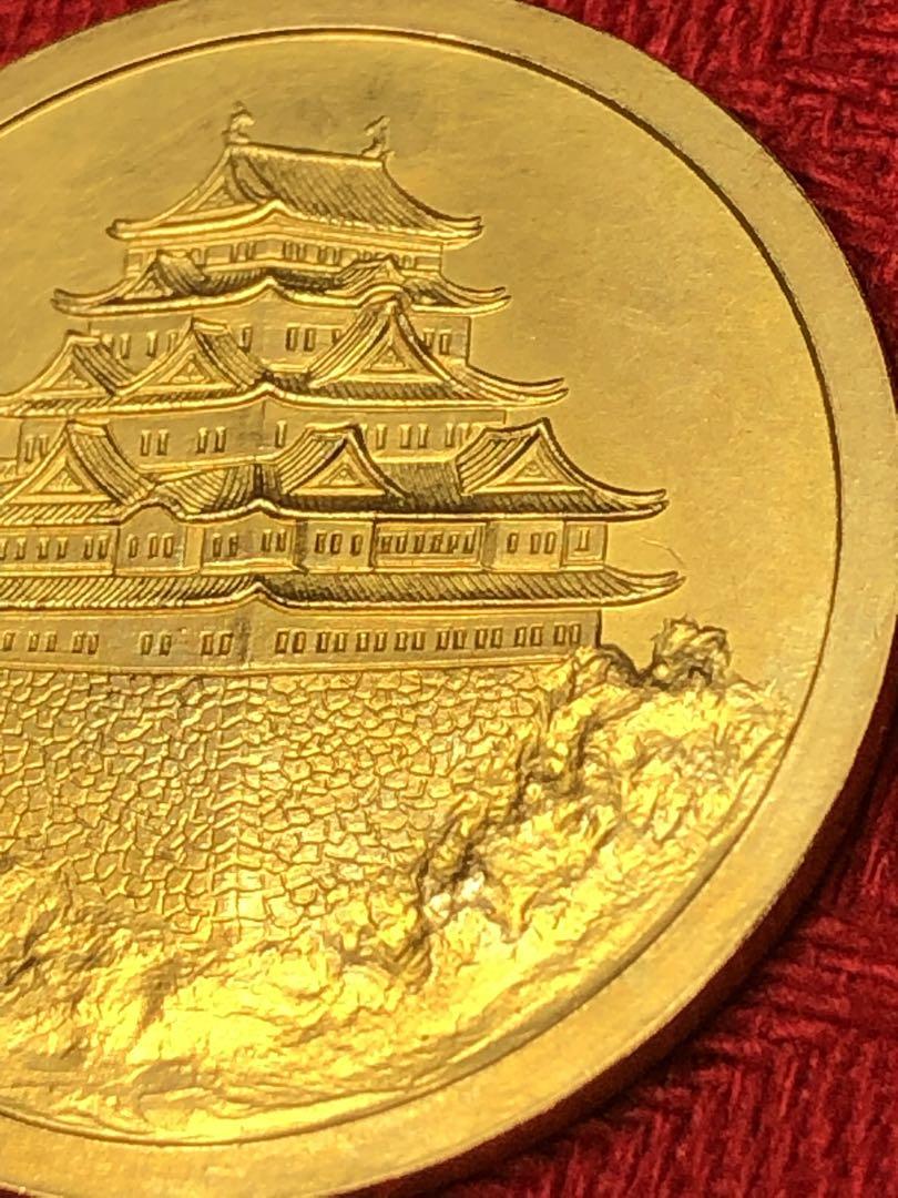 純金名古屋城　鯱鉾　刻印　逸品
