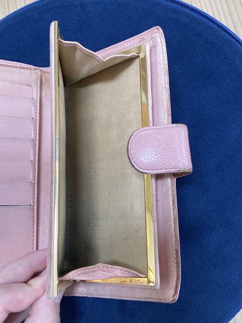 職*O様 シャネル　CHANEL キャビアスキン　長財布