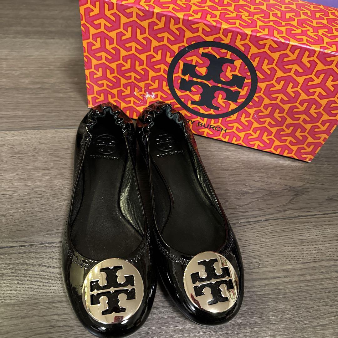 ☆安心の定価販売☆】 【美品】トリーバーチ ゴールド金具 バレエ