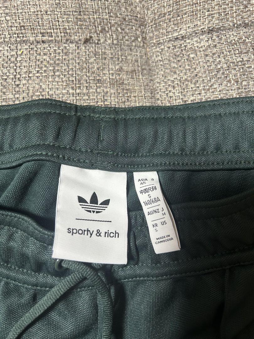 adidas sporty and richコラボ　トラックパンツ