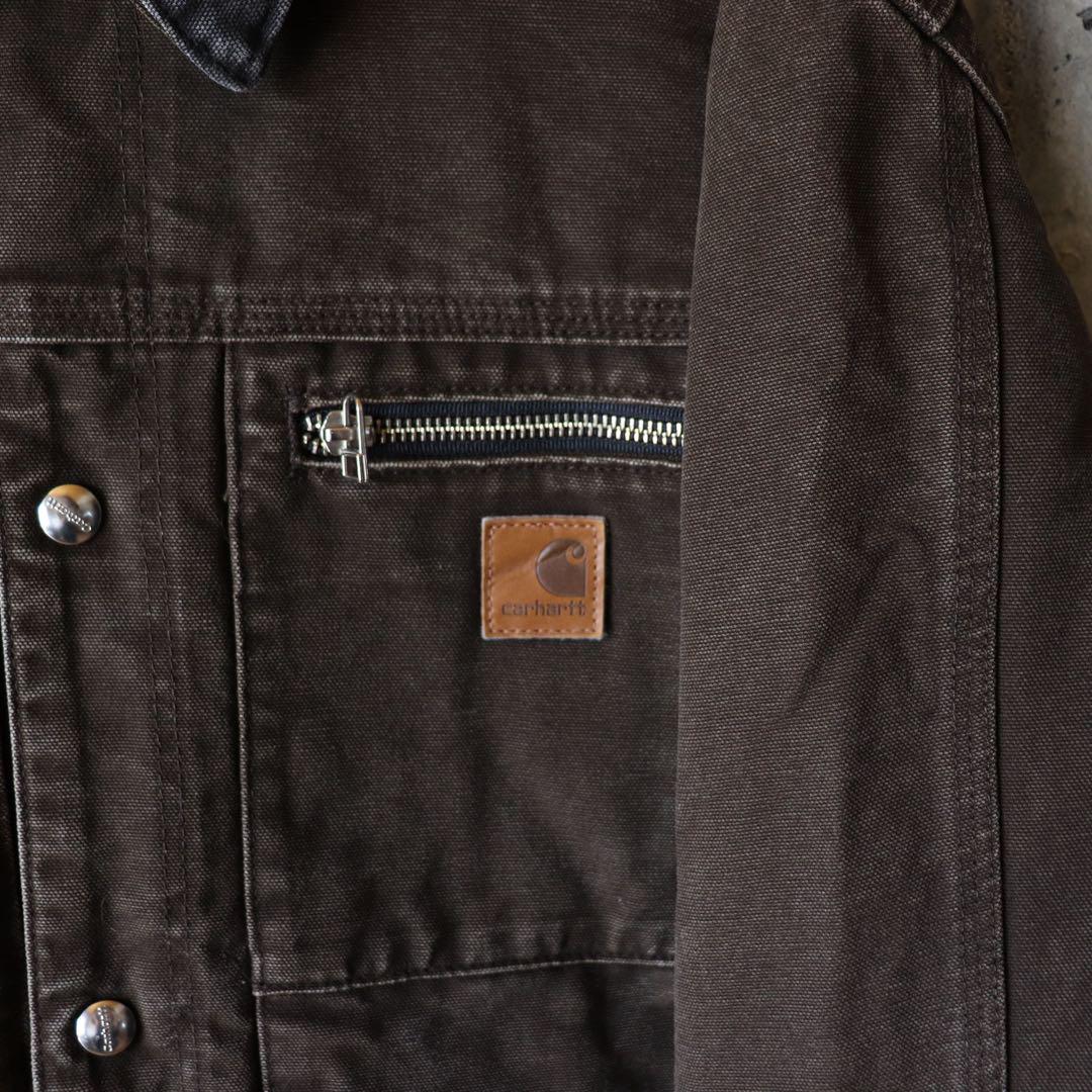 半額以下で買えるクーポン特集 Carhartt ダークブラウン カバーオール - メルカリ ジャケット・アウター