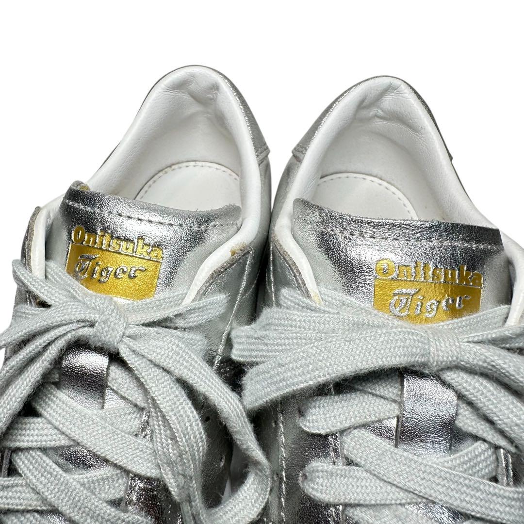 【再生完了｜Onitsuka Tiger LAWNSHIP 2.0 シルバー 】