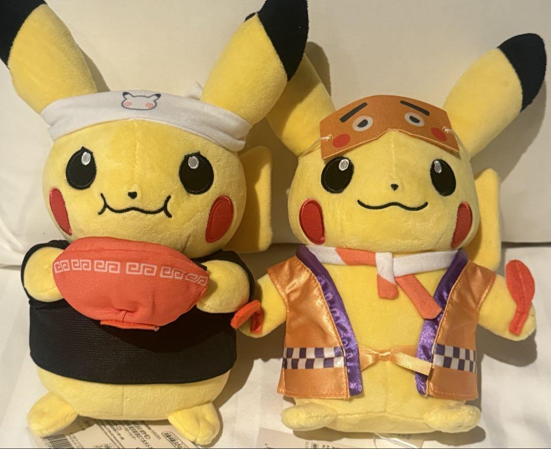 ポケモンセンターフクオカR ぬいぐるみ ピカチュウセット ポケモンセンターフクオカR ぬいぐるみ ピカチュウセット - メルカリ