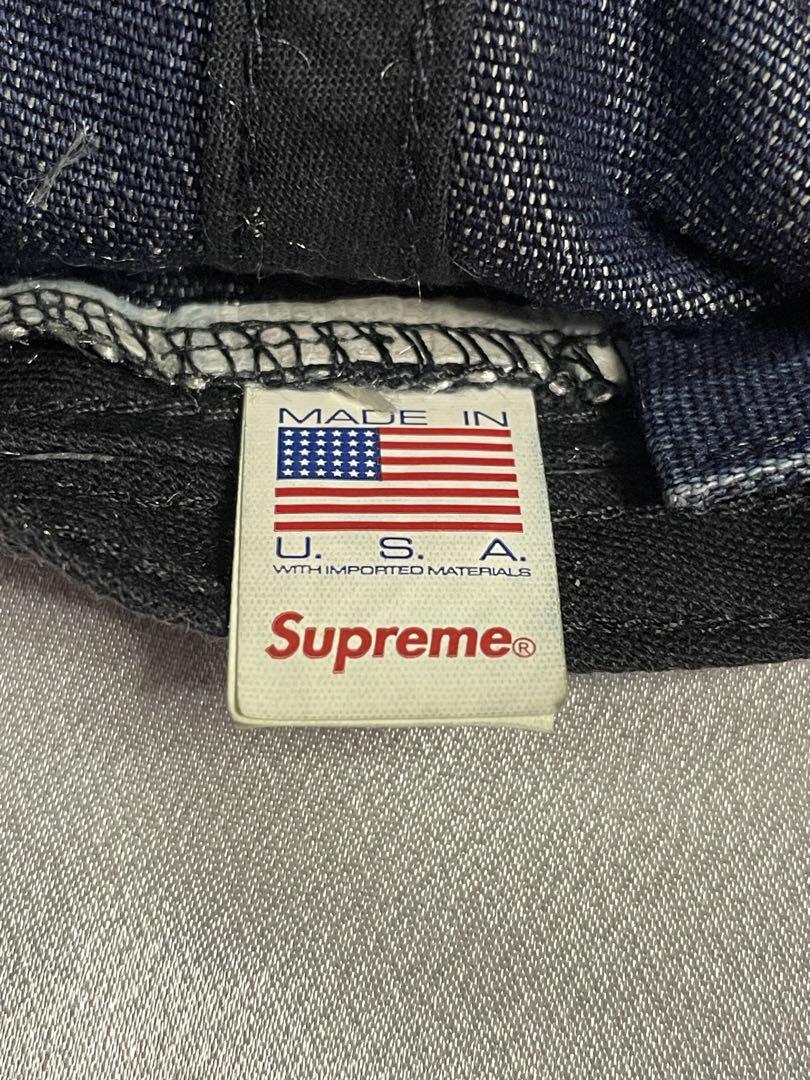 帽子 SUPREME CORDURA DENIM S LOGO 6-PANEL IND