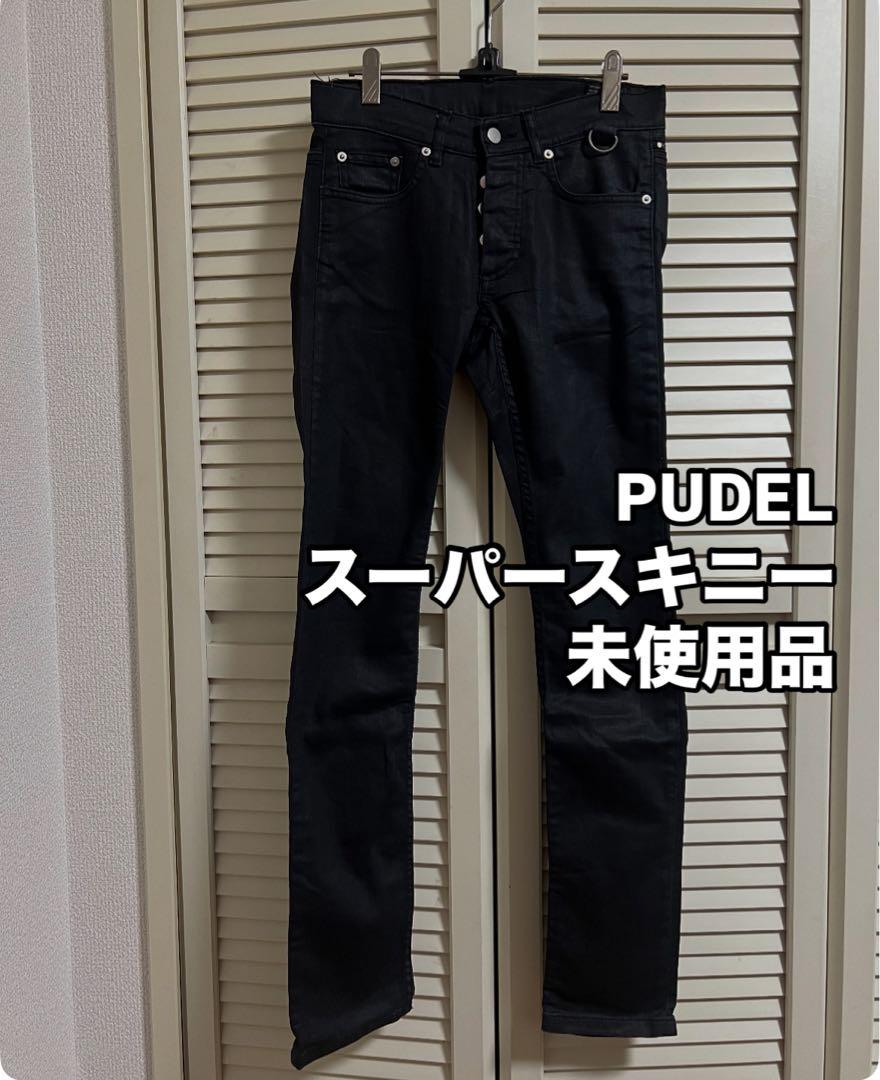 PUDEL プデルリナオスターマンスキニージップパンツストレッチ