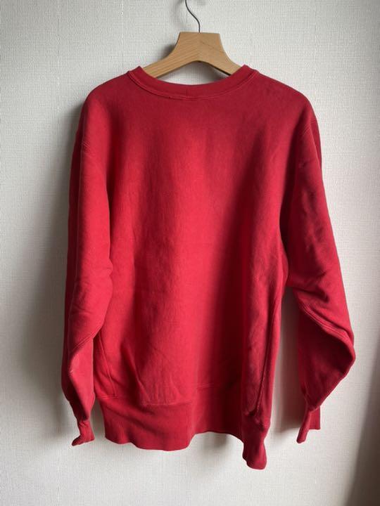 数量限定新品 90s レッド USA 製 xDvfL-m15146571373 champion reverse weave 在庫あ新品