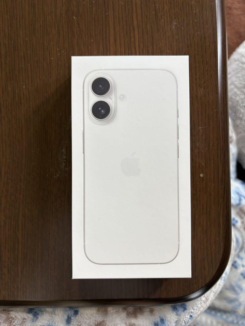iPhone16 128GB新品未使用カバーフィルム付き