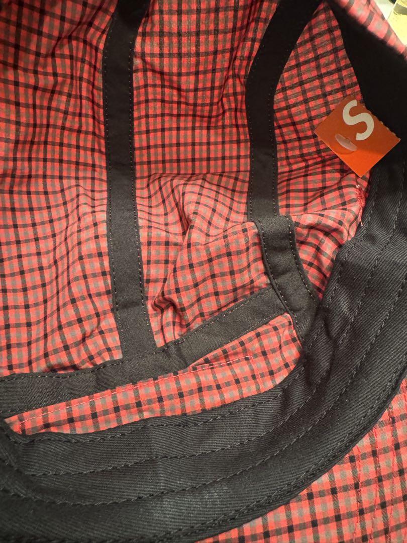 帽子 Supreme Cordura Plaid Camp Cap \"Red\"