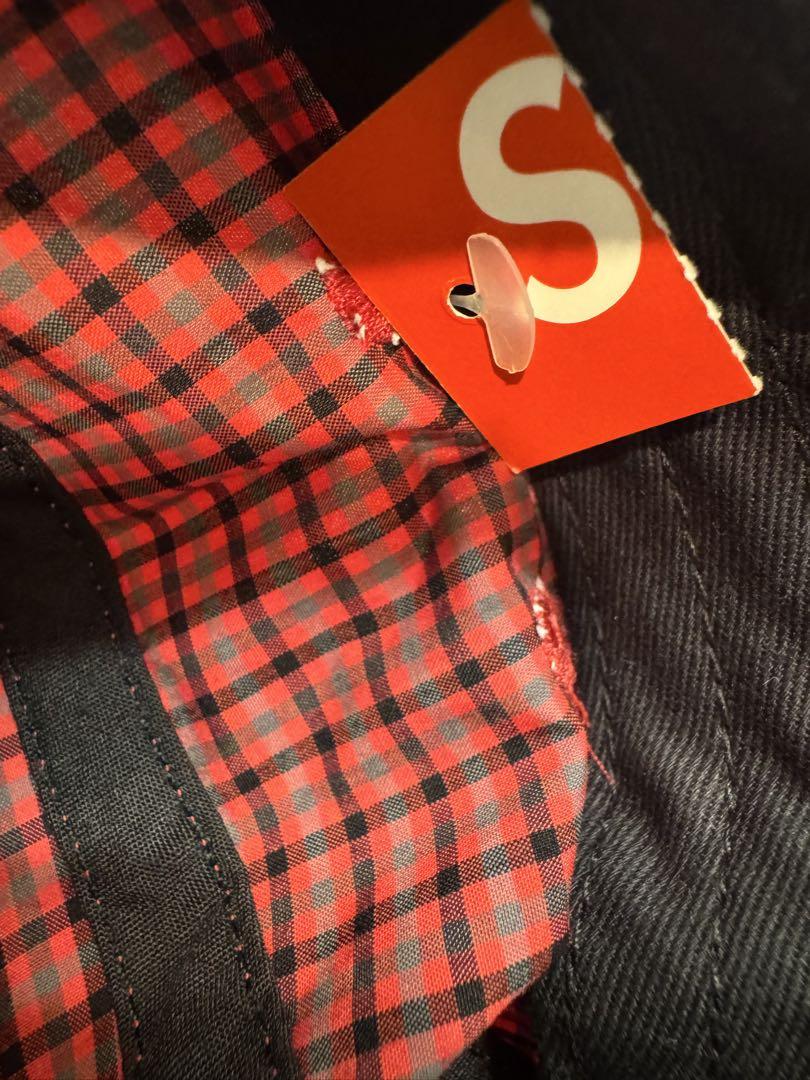 帽子 Supreme Cordura Plaid Camp Cap \"Red\"